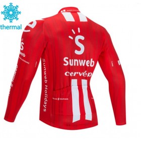 Maillot vélo 2020 Team Sunweb Hiver Thermal Fleece N001